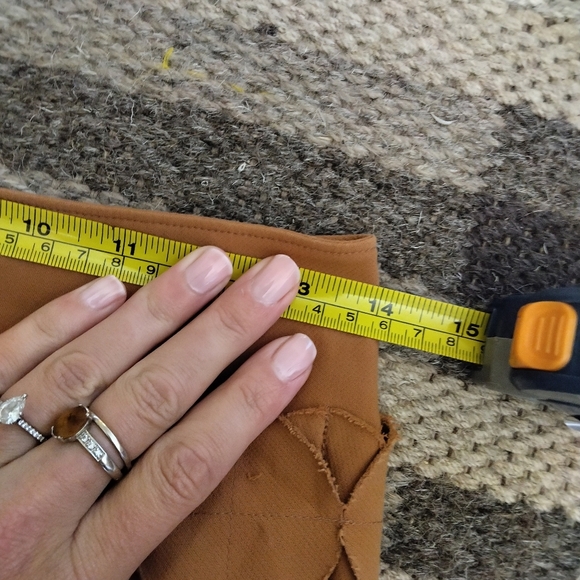 A.W.A.K.E. MODE Women's Multi Circle Maxi Skirt Size Tan Size 38 - Picture 5 of 5